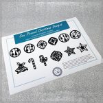 Saw piercing template pack for jewellery making