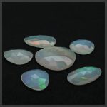 Organic Shaped Rose Cut Ethiopian Opal