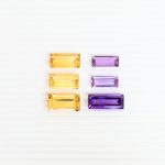 Amethyst and Citrine Baguette Cuts 30.58cts - lot 87