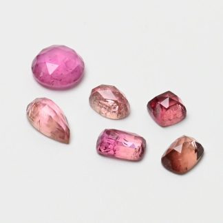 Tourmaline Rose Cuts Gemstones