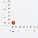Orange garnet round cabochons 5mm