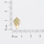 Champagne quartz and mother of pearl kite cut 8mm x 13mm