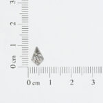 Tourmalinated quartz kite cut 6mm x 9mm