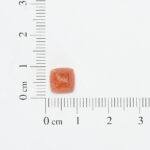 Sunstone sugarloaf cabochon 8mm