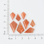 Sunstone kite cut gemstones